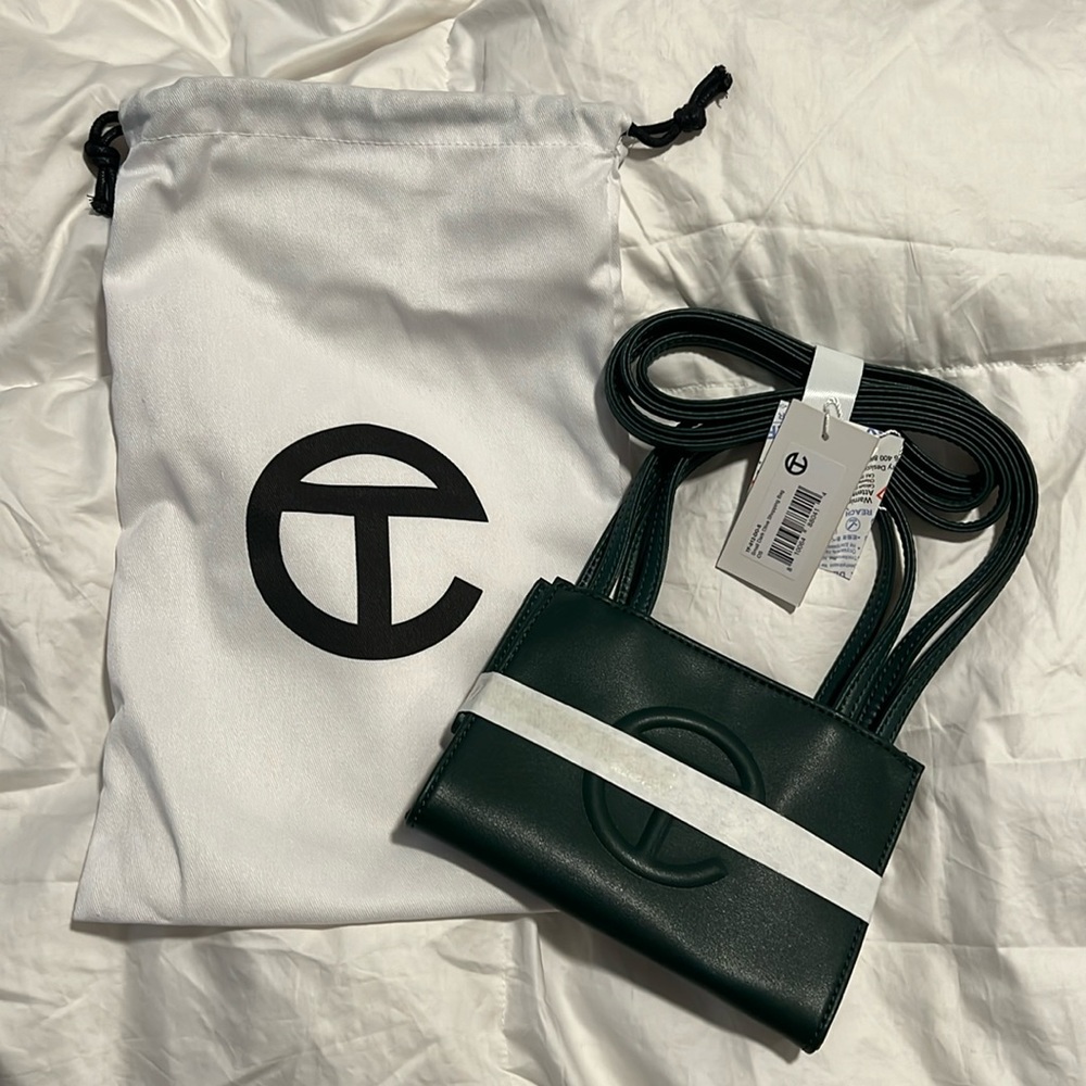 Telfar Small Shopping Bag Olive